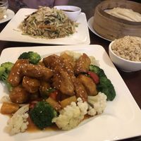 Sweet & Sour Sesame Vegan Chicken  at Ginger Root in New York City