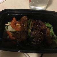 seitan skewers! at Ginger Root in New York City