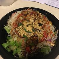 Mekong noodle salad bowl! at Ginger Root in New York City