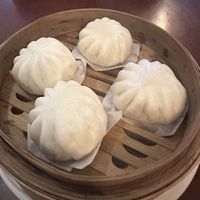 Char siu bun appetizer  at Ginger Root in New York City