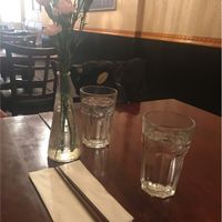 Table setting  at Ginger Root in New York City