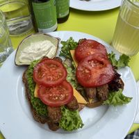 vegan blt at Holy Cow in Edinburgh