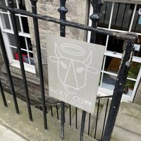 the path to joy at Holy Cow in Edinburgh