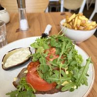 Vegan CBLT  at Holy Cow in Edinburgh