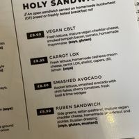   at Holy Cow in Edinburgh