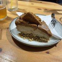Tarta lotus  at Holy Cow in Edinburgh