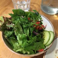 Side salad   at Holy Cow in Edinburgh