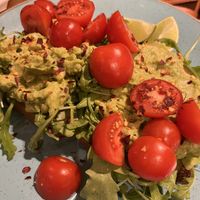 Avocado toast  at Holy Cow in Edinburgh