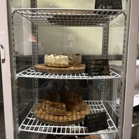 All of their desserts looked incredible  at Holy Cow in Edinburgh