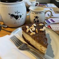 Raw cake   at Holy Cow in Edinburgh