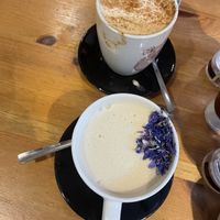 Chai and early grey matcha   at Holy Cow in Edinburgh