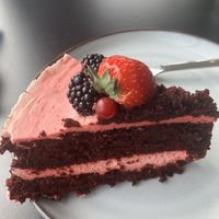 Red Velvet Cakee  at Holy Cow in Edinburgh