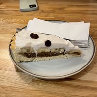 banoffee pie  at Holy Cow in Edinburgh