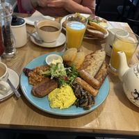 Full vegan breakfast  at Holy Cow in Edinburgh