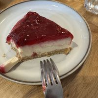 Cheesecake that I almost forgot to take a picture of  at Holy Cow in Edinburgh