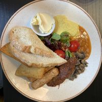 Full vegan breakfast   at Holy Cow in Edinburgh