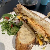 Ruben sandwich   at Holy Cow in Edinburgh