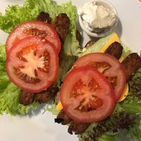 Vegan CBLT at Holy Cow in Edinburgh