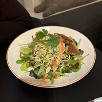 Pad Thai salad   at Holy Cow in Edinburgh