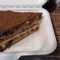Tiramisu (takeaway) at Holy Cow in Edinburgh