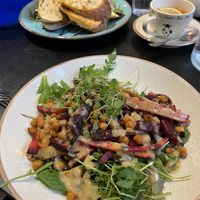 Root veggie bowl  at Holy Cow in Edinburgh