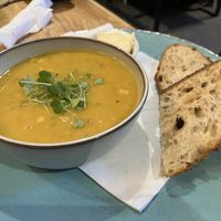 Soup of the day  at Holy Cow in Edinburgh