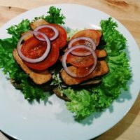 Smoked Tofu Sandwich at Holy Cow in Edinburgh