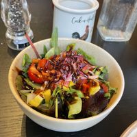 Side salad 10/10  at Holy Cow in Edinburgh