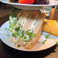 Sandwich fillings excellent at Holy Cow in Edinburgh