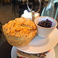 Scone was good at Holy Cow in Edinburgh