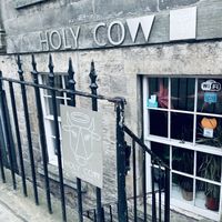 Outsidee  at Holy Cow in Edinburgh