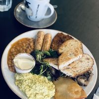 English breakfast  at Holy Cow in Edinburgh
