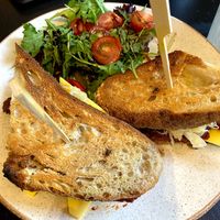 Reuben sandwich at Holy Cow in Edinburgh