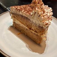 Tiramisu cake at Holy Cow in Edinburgh