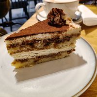 Tiramasu Cake.😁 at Holy Cow in Edinburgh