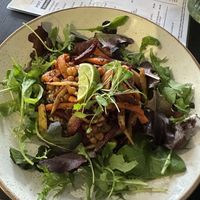Bulgaria wheat salad  at Holy Cow in Edinburgh
