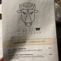   at Holy Cow in Edinburgh