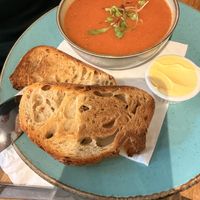 Soupe aux tomatess  at Holy Cow in Edinburgh
