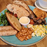 Breakfast at Holy Cow in Edinburgh