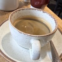 Double espresso   at Holy Cow in Edinburgh