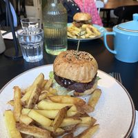 Vegan Burgers were amazing!  at Holy Cow in Edinburgh