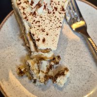 Tiramisu cake at Holy Cow in Edinburgh