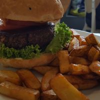 the burger at Holy Cow in Edinburgh