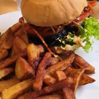 Nori fish, a taste sensation.  at Holy Cow in Edinburgh