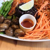 A salad my niece had beginning with B. Very tasty.  at Holy Cow in Edinburgh