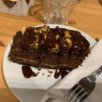 Brownie at Holy Cow in Edinburgh
