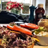 Sandwich  at Holy Cow in Edinburgh