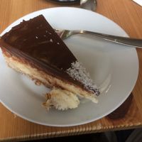 Bounty cheese cake (so delicious) 😋 at Holy Cow in Edinburgh