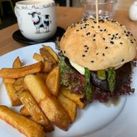Portobello Burger at Holy Cow in Edinburgh