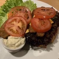 Vegan CBLT at Holy Cow in Edinburgh